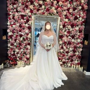 RARE FIND! Brand NEW and NEVER worn Sophi Tolli Strapless Wedding Dress